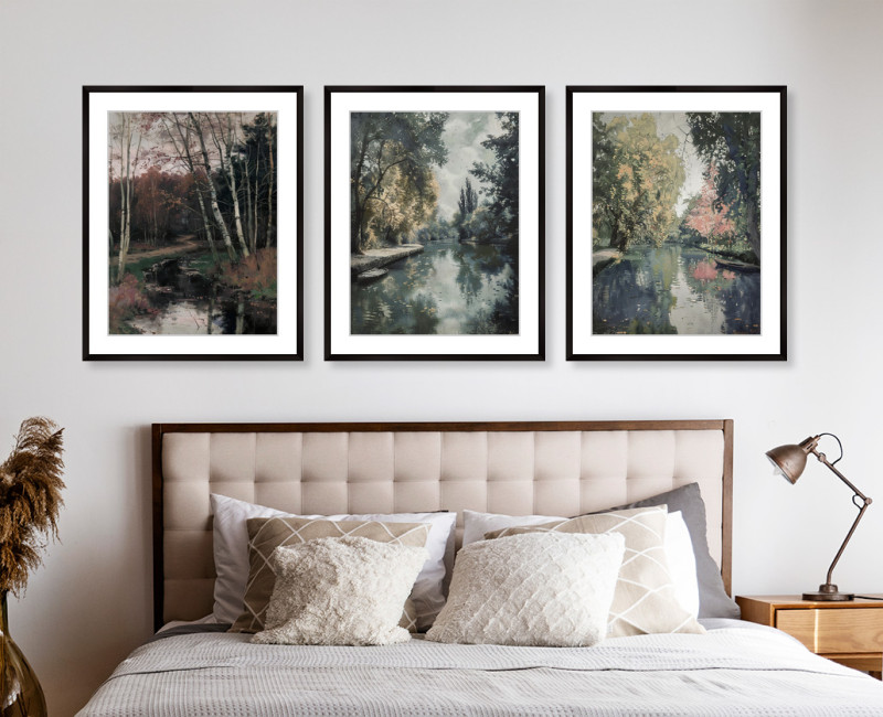 Whispers by the Water - Set of three