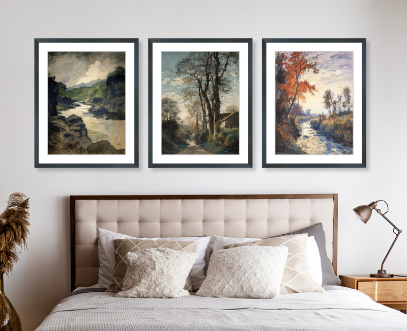 Flowing Stillness - Set of three